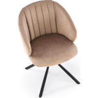 Jídelní otočná židle AURORA - cappuccino