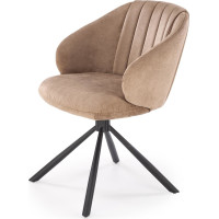 Jídelní otočná židle AURORA - cappuccino