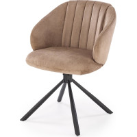 Jídelní otočná židle AURORA - cappuccino