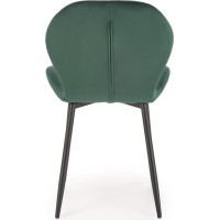 Jídelní židle HAZEL - tmavě zelená