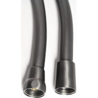 Sapho SOFTFLEX plastová sprchová hadice, 120cm, gun metal 1208-10GM