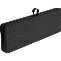 Skládací cateringová lavice RATTAN 180 cm - černá