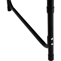 Campingová sestava TRAMP BLACK WOOD 120x60 cm - černá