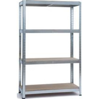 Úložný regál METAL - kovový - 80x30x172 cm - nosnost 700 kg