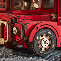 ROBOTIME Rolife DIY 3D dřevěné puzzle Londýnský double-decker 245 dílků
