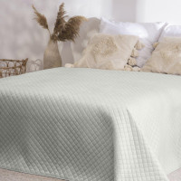 Přehoz na postel BEDDO Velvet 170x210 cm - světle šedý