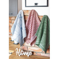 Žakárová kuchyňská utěrka CARINO 005 - 40x60 cm - růžová/šedá