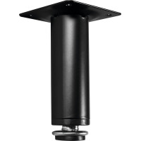 Aqualine KERAMIA FRESH výškově stavitelná nožička, výška 100-110mm, černá mat 10077B