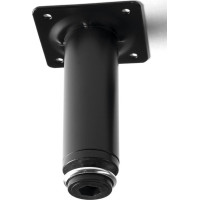 Aqualine KERAMIA FRESH výškově stavitelná nožička, výška 100-110mm, černá mat 10077B
