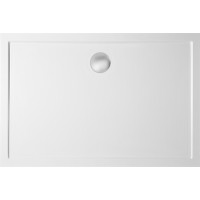 Gelco GALLET sprchová vanička z litého mramoru, obdélník 120x80cm GQ12080