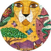 DJECO Obrysové puzzle Lev 350 dílků