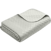 Přehoz na postel BEDDO Velvet 170x210 cm - světle šedý