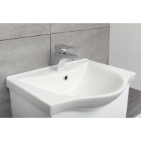 Skříňka s keramickým umyvadlem VIKY 55/65/80