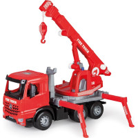 Lena Autojeřáb Actros červený