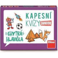 Dino Kapesní kvízy JUNIOR Chytrá hlavička