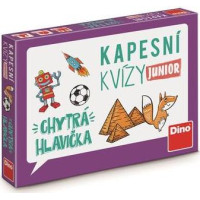 Dino Kapesní kvízy JUNIOR Chytrá hlavička