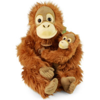 Rappa Plyšový orangutan s mládětem 28 cm ECO-FRIENDLY