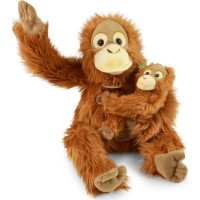 Rappa Plyšový orangutan s mládětem 28 cm ECO-FRIENDLY