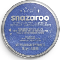 SNAZAROO Barva na obličej Třpytivá Modrá (Sparkle Blue) 18ml