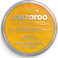 SNAZAROO Barva na obličej Třpytivá Žlutá (Sparkle Yellow) 18ml
