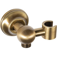 Sapho ANTEA držák sprchy s vyústěním, bronz 981R6