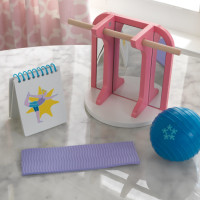 KIDKRAFT Domácí posilovna - doplňky pro domečky pro panenky