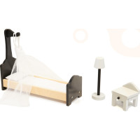KIK Dřevěný domeček pro panenky 122cm