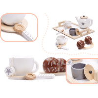 KIK Dřevěný kávový set