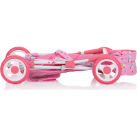 CHIPOLINO Hluboký kočárek pro panenky Dora Unicorn