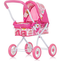 CHIPOLINO Hluboký kočárek pro panenky Emily Multicolor
