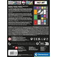 CLEMENTONI Make up sada Face Art Monster High
