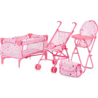 CHIPOLINO Sada pro panenky 3v1 Trixy Stars