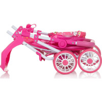 CHIPOLINO Sportovní kočárek pro panenky Dolly Unicorns