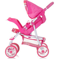 CHIPOLINO Sportovní kočárek pro panenky Dolly Unicorns