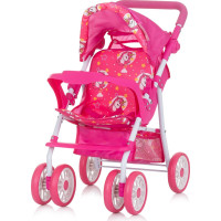 CHIPOLINO Sportovní kočárek pro panenky Dolly Unicorns