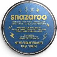 SNAZAROO Barva na obličej Metalická Modrá (Electric Blue) 18ml