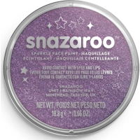 SNAZAROO Barva na obličej Třpytivá Filová (Sparkle Lilac) 18ml