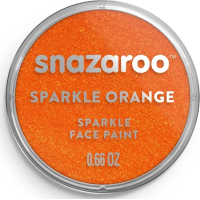 SNAZAROO Barva na obličej Třpytivá Oranžová (Sparkle Orange) 18ml