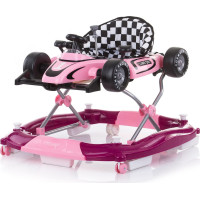CHIPOLINO Chodítko interaktivní Car Racer 4v1 Pink
