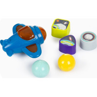 CHIPOLINO Chodítko interaktivní Plane Blue