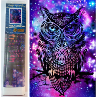 NORIMPEX Diamantové malování Magická sova 30x40cm