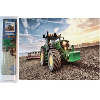 NORIMPEX Diamantové malování Traktor 30x40cm
