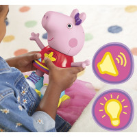 CHARACTER Prasátko Peppa na disco bruslích