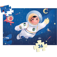 DJECO Puzzle Astronaut na měsíci 36 dílků