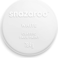 SNAZAROO Barva na obličej Bílá (White) 75ml
