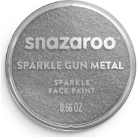 SNAZAROO Barva na obličej Třpytivá Šedá (Gun Metal Grey) 18ml