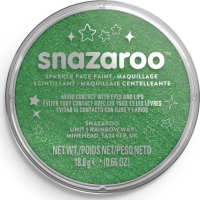 SNAZAROO Barva na obličej Třpytivá Světle zelená (Sparkle Pale Green) 18ml