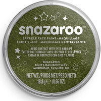 SNAZAROO Barva na obličej Třpytivá Zelená (Sparkle Green) 18ml