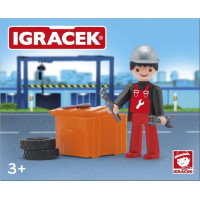 Igráček Automechanik s doplňky