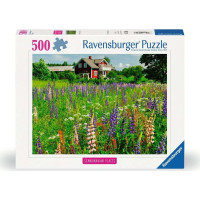 RAVENSBURGER Puzzle Skandinávie: Farma ve Švédsku 500 dílků